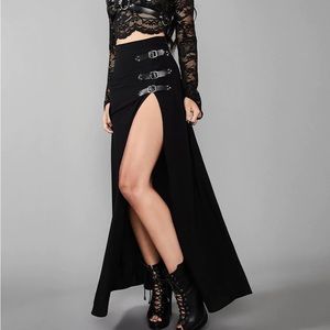 Widow  - Twilight Doom Maxi Skirt